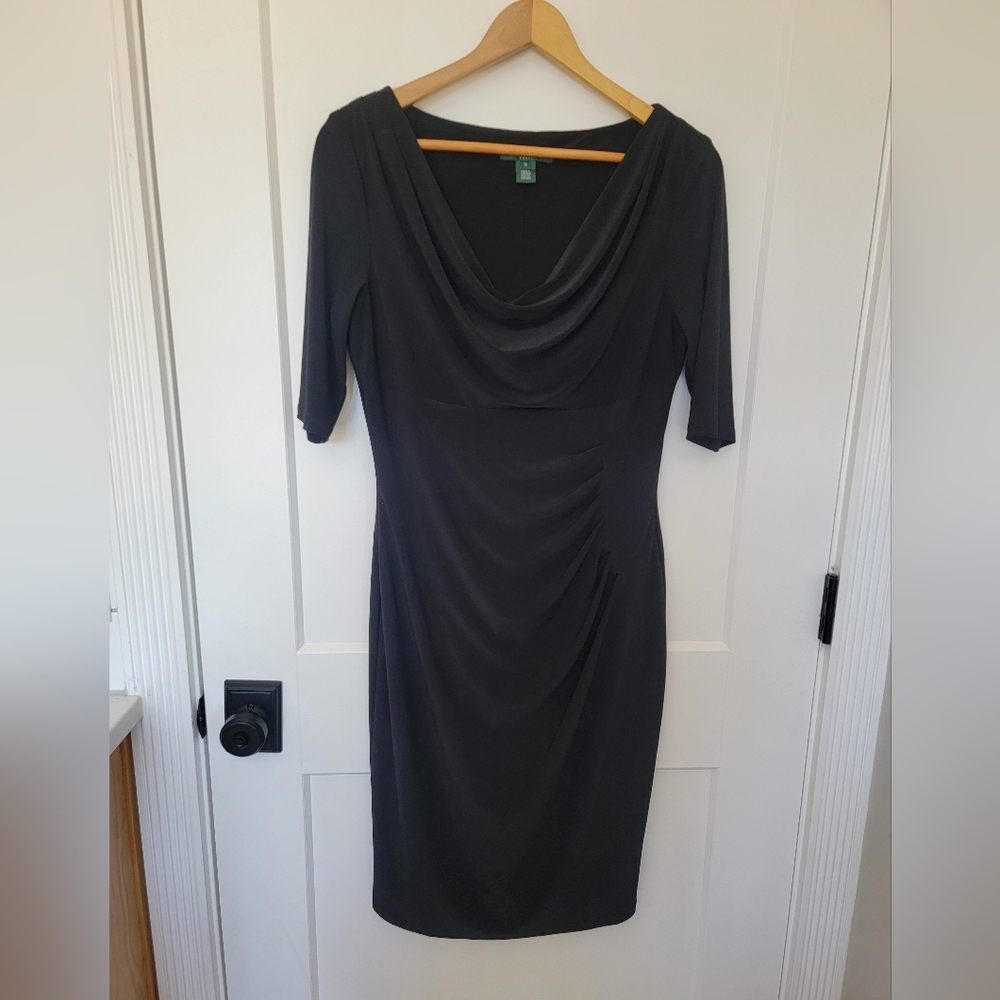 Lauren Ralph Lauren Dress ~ Black ~ 10